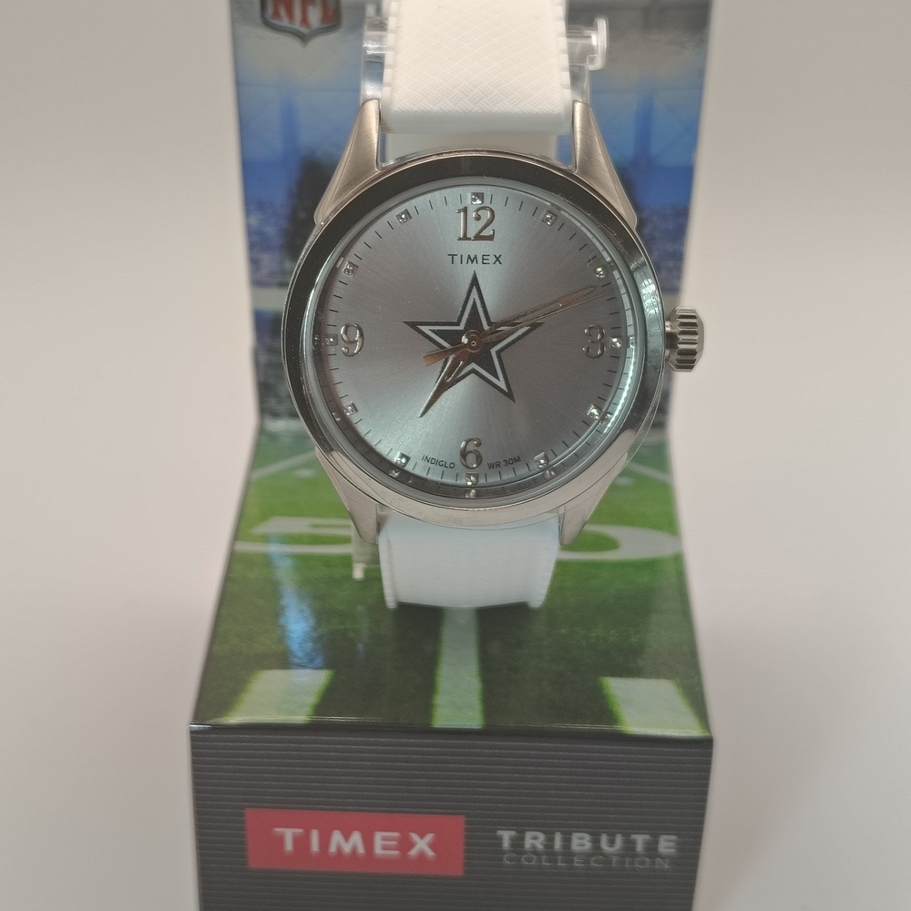 2015 Limited Edition Timex‎ INDIGLO Dallas Cowboys NFL Mens Quartz Watch New